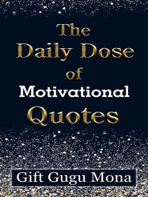 cover image of The Daily Dose of Motivational Quotes